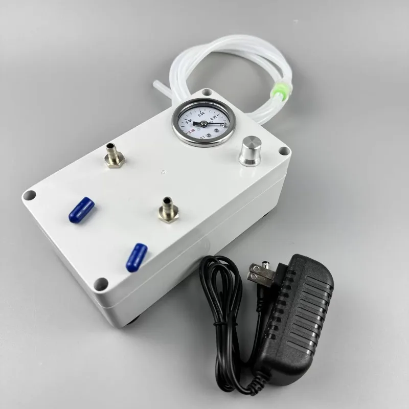 For Lab Vacuum Pump with Pressure Gauge, Positive‑Negative‑Pressure Pump for Sampling, Filtration & Waste‑Liquid Suction