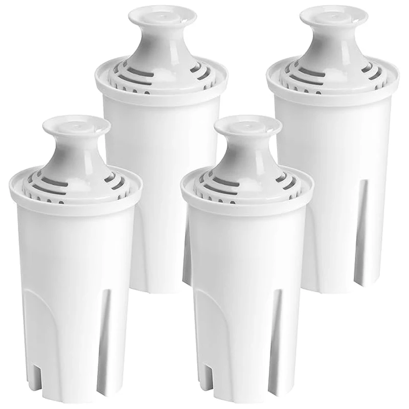 1/2/3/4/6-pack vervangingsfilters voor waterkanten, compatibel met meerdere Brita-kanmodellen, langdurige filtratie