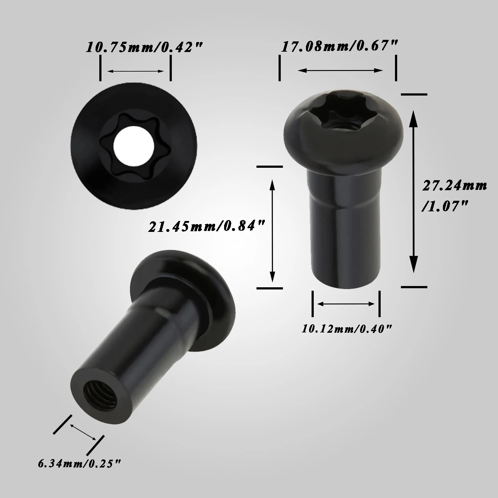 4Pcs Door Hinge Nuts for 2018-2023 Jeep Wrangler JL JLU Sport Sahara Freedom Rubicon Unlimited Gladiator 2/4-Doors Hinge Screws