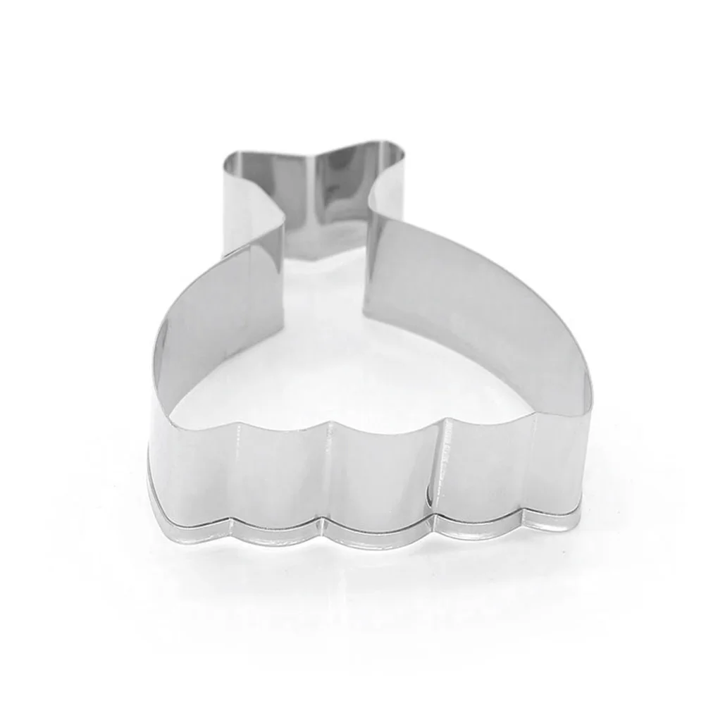 

Biscuit Mold Cookie Set Stainless Steel Pastry Cake Pan Tool Skirt Shape Fondant Cutters Reusable Non Stick Easy Clean