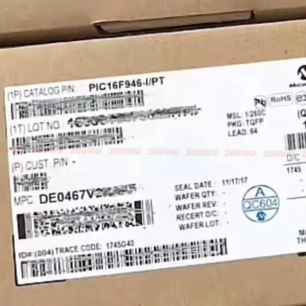 5PCS~50PCS/LOT PIC16F946-I/PT QFP64 LILLARD store only sells 100% original products