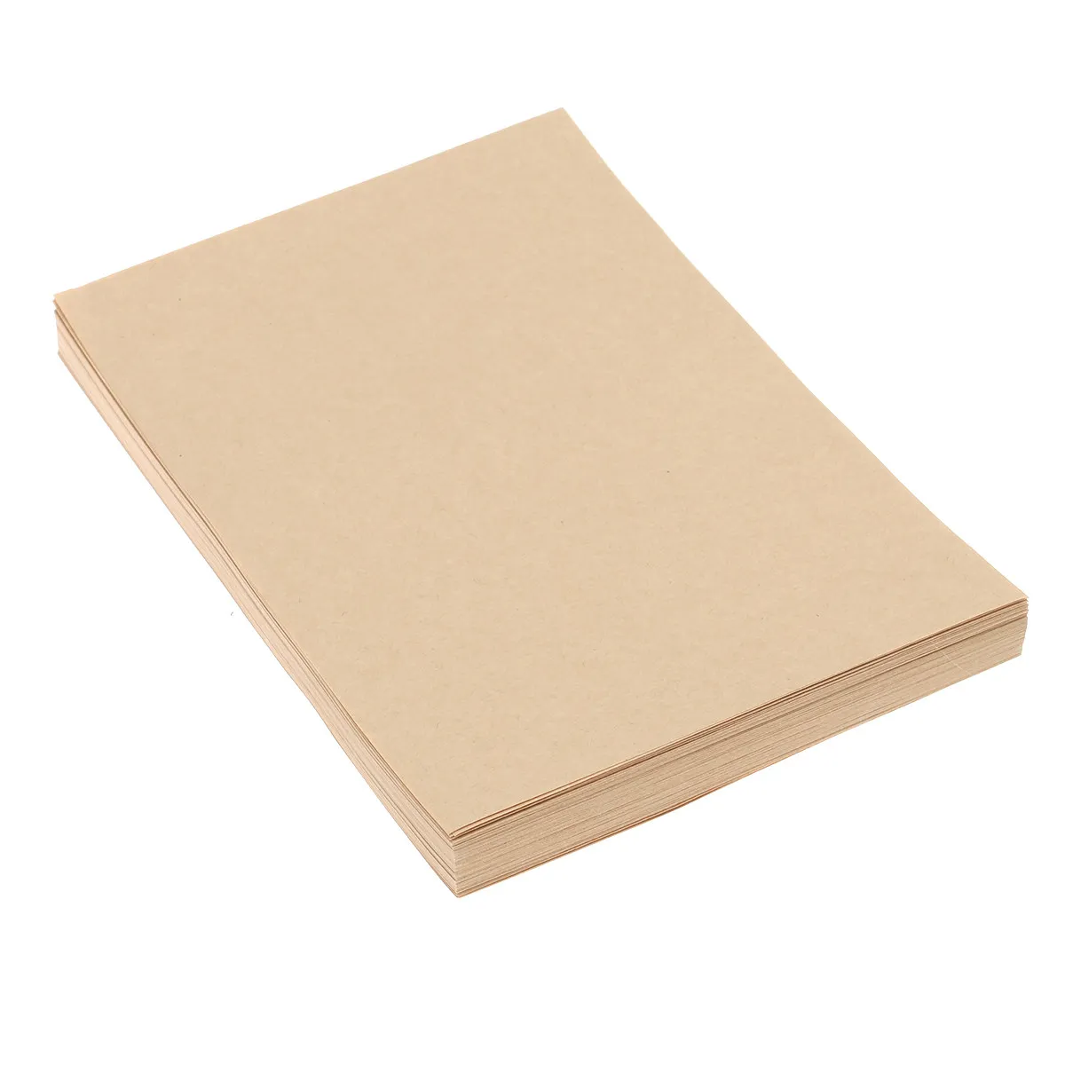 

100 Sheets A5 Vintage Kraft Letter Paper Lined Writing Paper Smooth for Letters Calligraphy Graffiti Journal Notes Retro