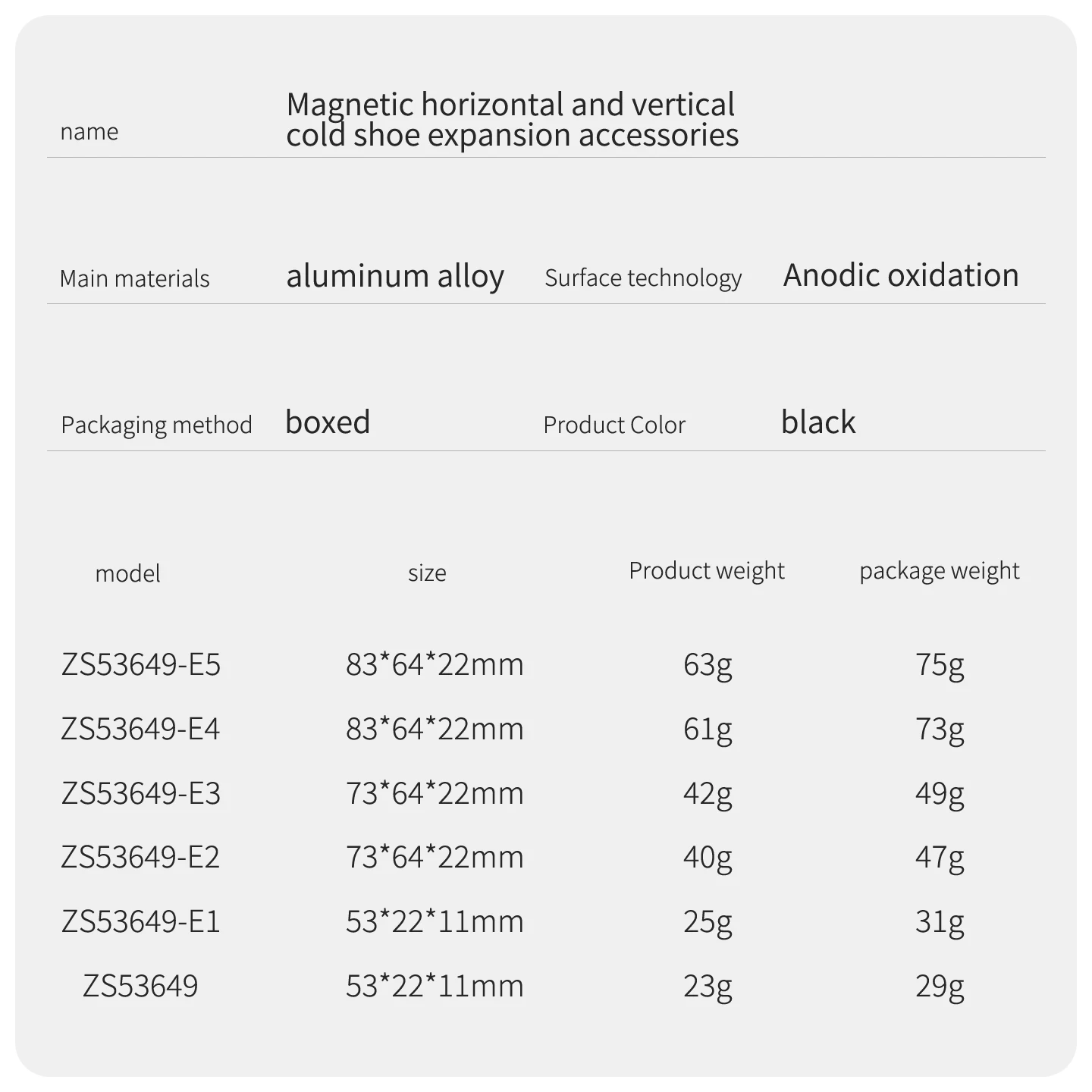 Doppelte Kaltplattenhalterung mit Magnethalterung für Insta360 X6 X3 X4 X5 Panorama-Zubehör Schnellverschluss 1/4 Zoll Schraube Aluminium-Kamera-L-Halterung – Detail 22