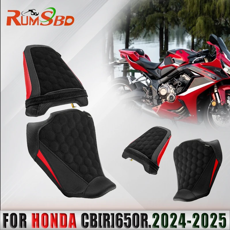 

Front Driver Seat Cover Rear Passenger Cushion Pillion Hump Cowl Fairing For HONDA CB650R CBR650R 2024-2025