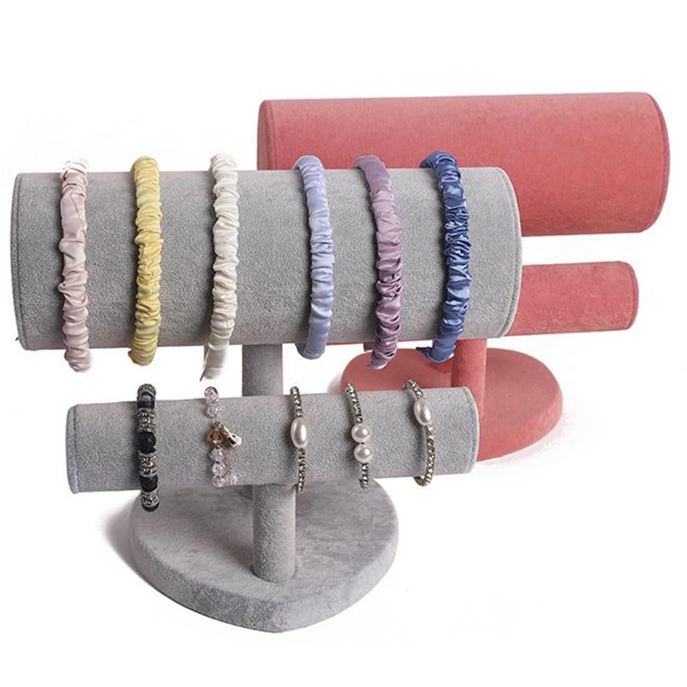 Quality Velvet Hair Accessory Storage Rack With Exquisite Design For Practical Display Use