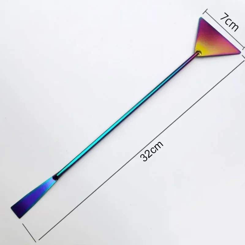 27cm Colorful Stainless Steel Curved Aquarium Tweezers Aquarium Plants Tweezer Straight Fish Tank Cleaner Aquarium Accessories