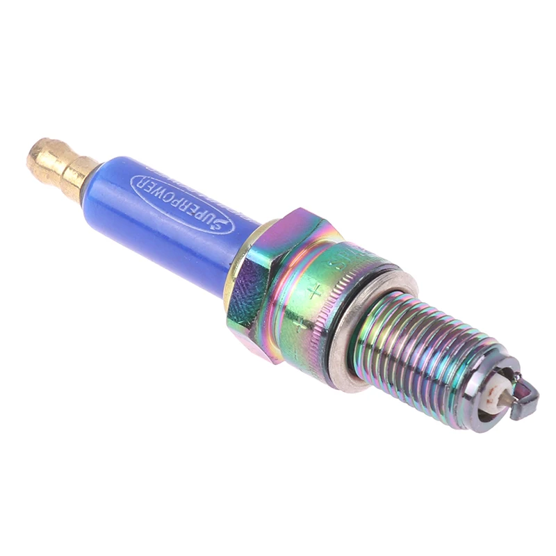 Blue Iridium Spark Plug D8TC For Vertical Engine CG Series 125cc 150cc 200cc 250cc Off-road Vehicle Motorcycle Electric Scooter