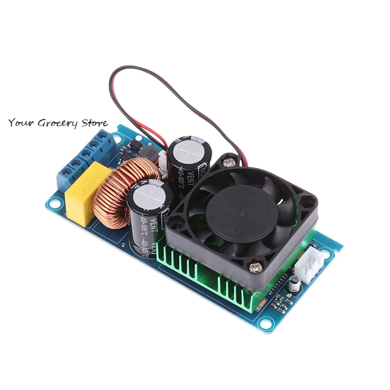 

HIFI High Power IRS2092S 500W Mono Channel Digital Power Amplifier Board Class D Stage Finished Monaural LM3886