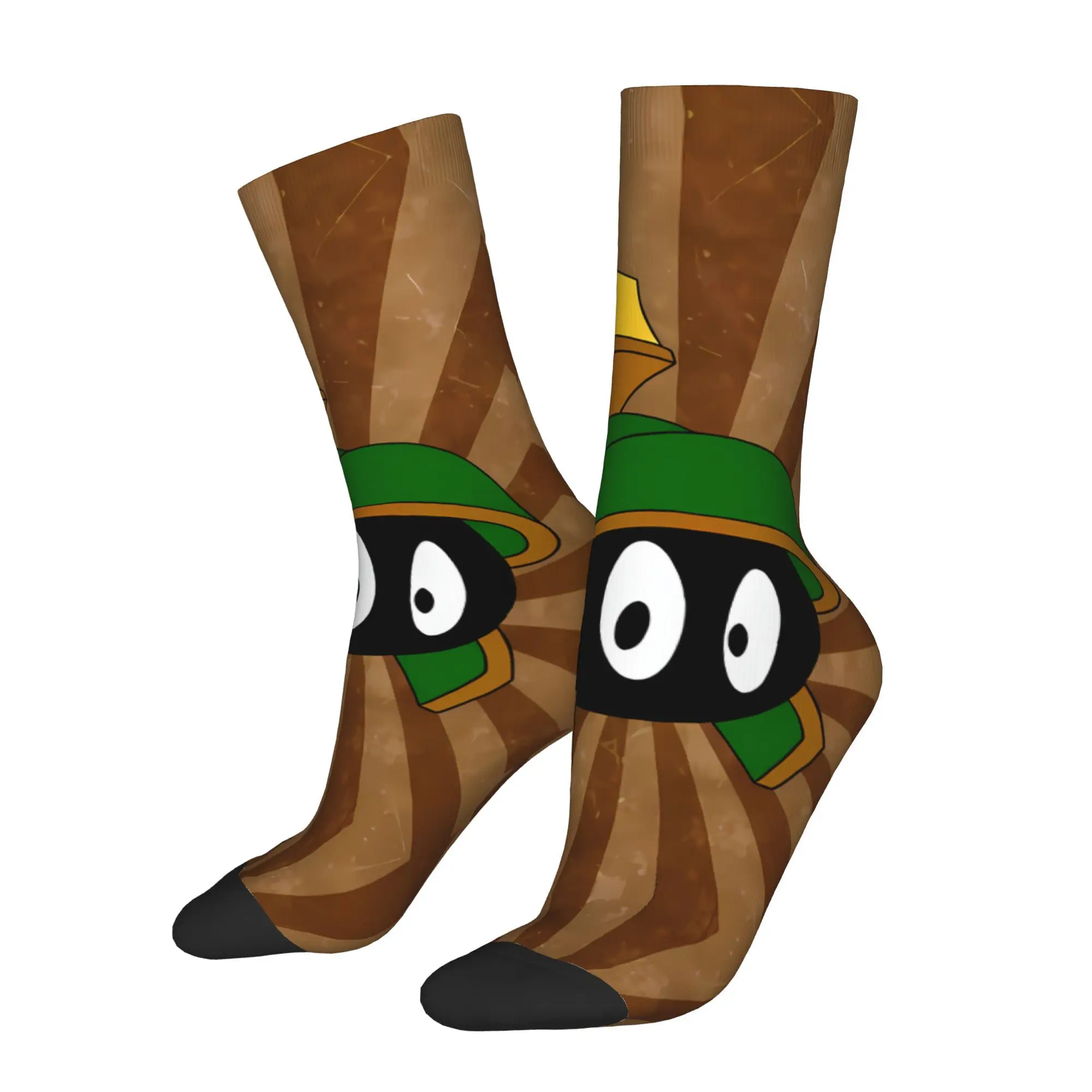 

Cartoon Marvin the Martian Socks Male Mens Women Winter Stockings Printed