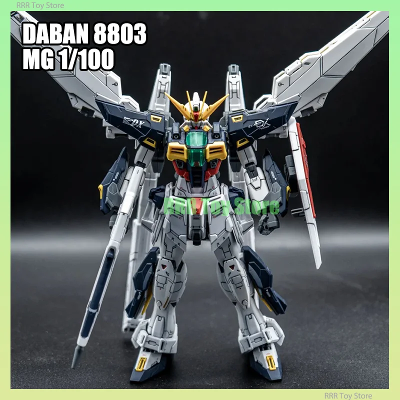 En Stock DABAN 8803 MG 1/100 DX doble X Kit de modelo de ensamblaje colección de GX-9901 figuras de acción Robot Kits de modelos de plástico juguete para regalo