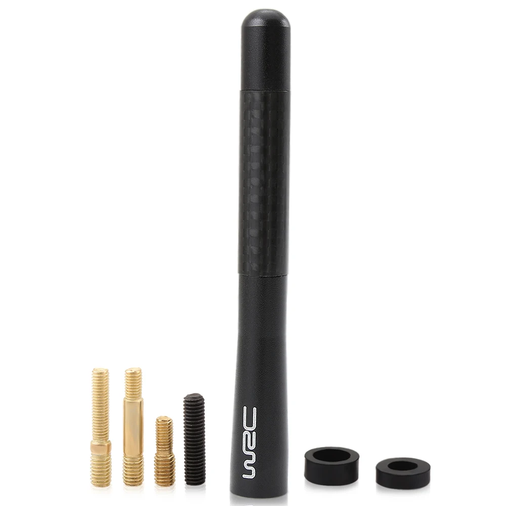 12cm Carbon Fiber Short Radio Antenna for Mitsubishi Outlander Lancer 10 Pajero Sport L200 ASX RVR