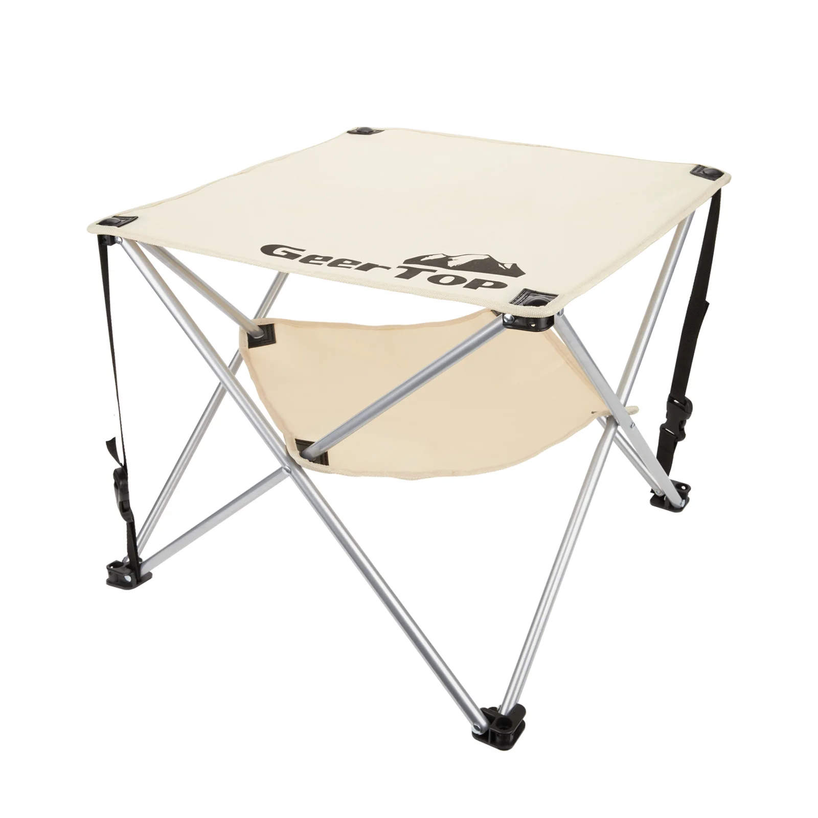 New Camping Lightweight Cloth Cover Folding Table Camping Barbecue Stall Portable Mini Table Multi-Functional Outdoor  Table