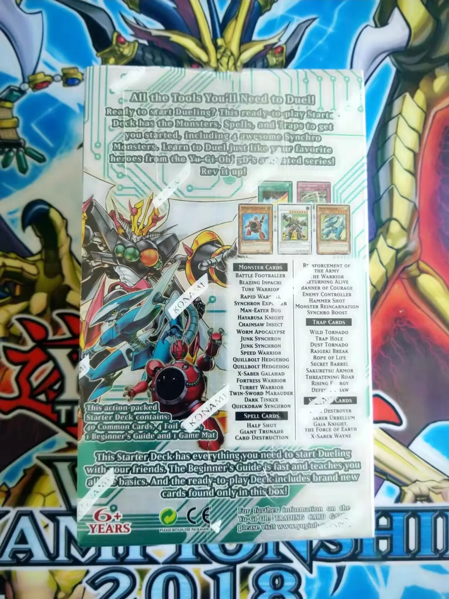 Yugioh KONAMI Duel Monsters TCG Starter Deck Duelist Tool Box, Inglés 1st Collection Sealed Booster Box