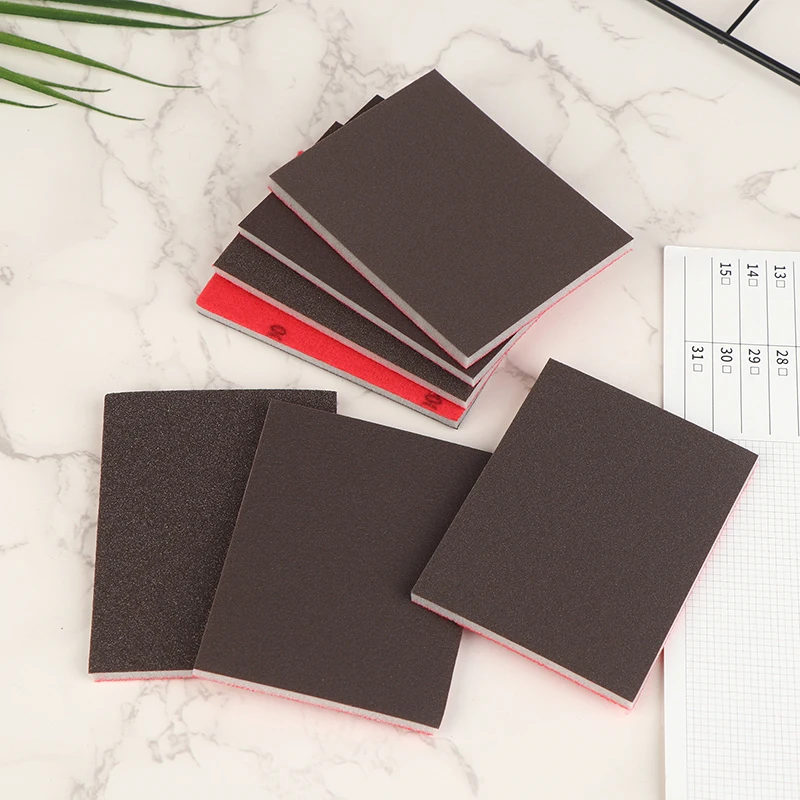 

10Pcs 75*100MM Ultra Fine Wet Dry Sanding Sponge Blocks Assorted Grit 120-3000 Washable Reusable For Polishing Abrasive Tools