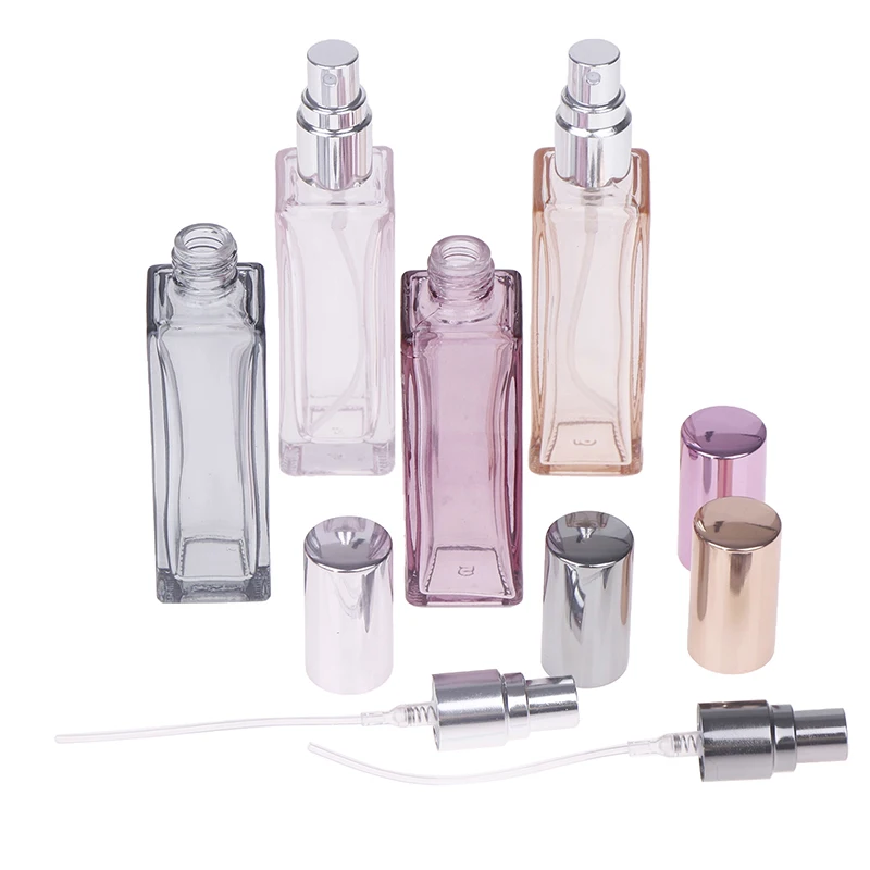 20ml Refillable Perfume Bottle Portable Glass Spray Bottle Travel Empty Cosmetics Liquid Container Mini Atomizer Dispenser