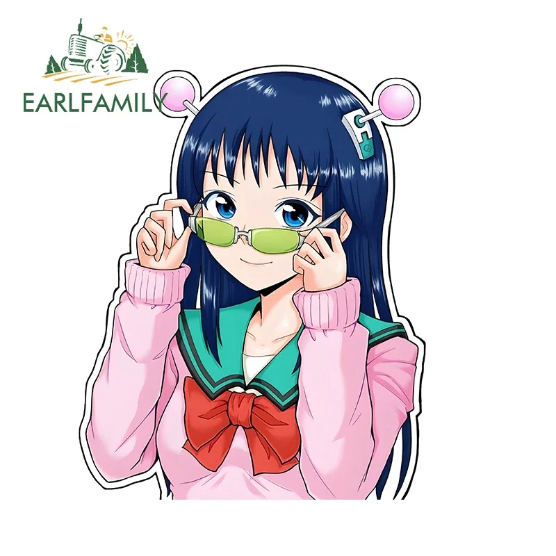 

EARLFAMILY 13 см для Teruhashi Kokomi автомобильные наклейки аниме доска для серфинга мотоциклетная наклейка водостойкий солнцезащитный крем RV JDM VAN