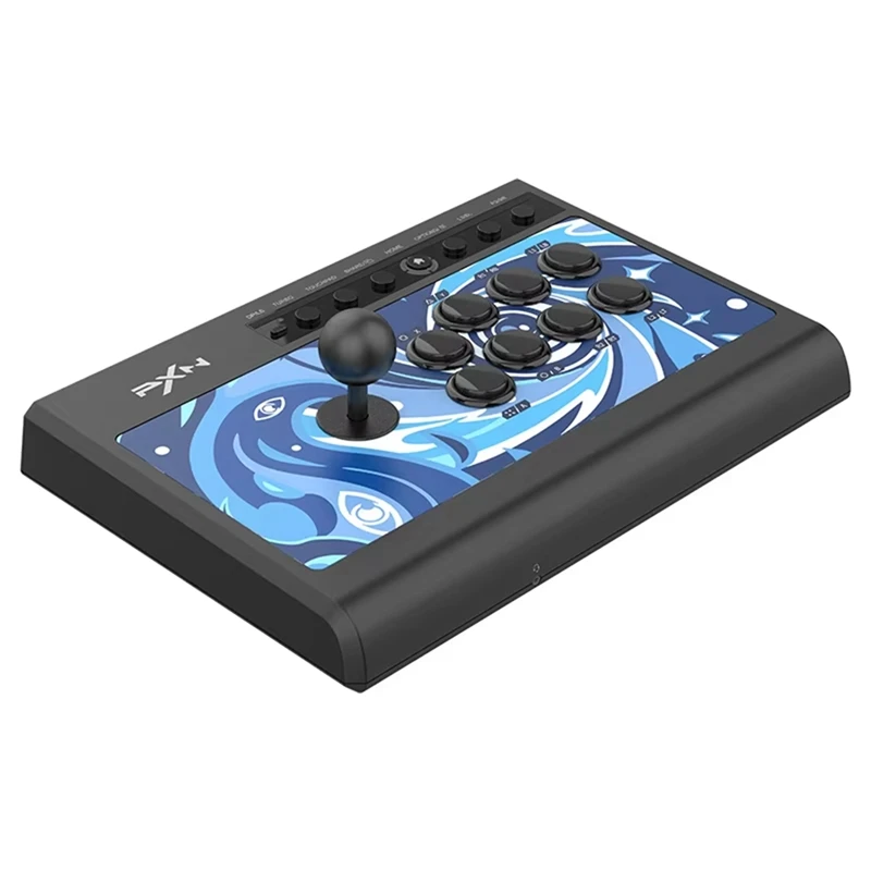 A73T PXN-008 Fighting Joystick controlador de juego Arcade Fight Stick para PS4/PS3/One/Nintendo Switch King Of Fighters