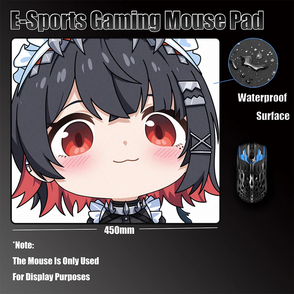 

Q edition Ellen Joe Mouse Pad Zenless Zone Zero Kawaii Computer Mouse Mat 45*40cm Office Mousepad Professional E-Sports Desk Mat