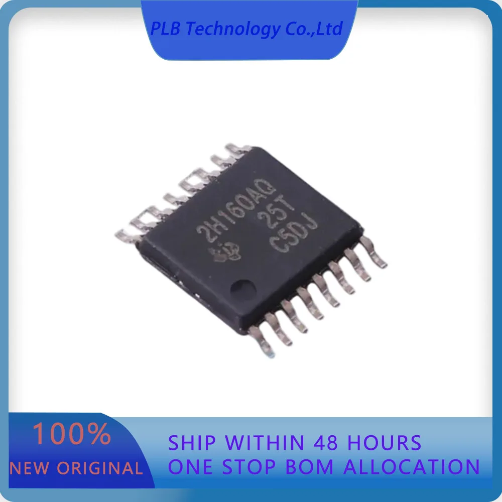 10PCS TPS2H160AQPWPRQ1 TPS2H160 High 1A 2 High Side Switch HTSSOP-16-EP Power Distribution Switches  Original Stock