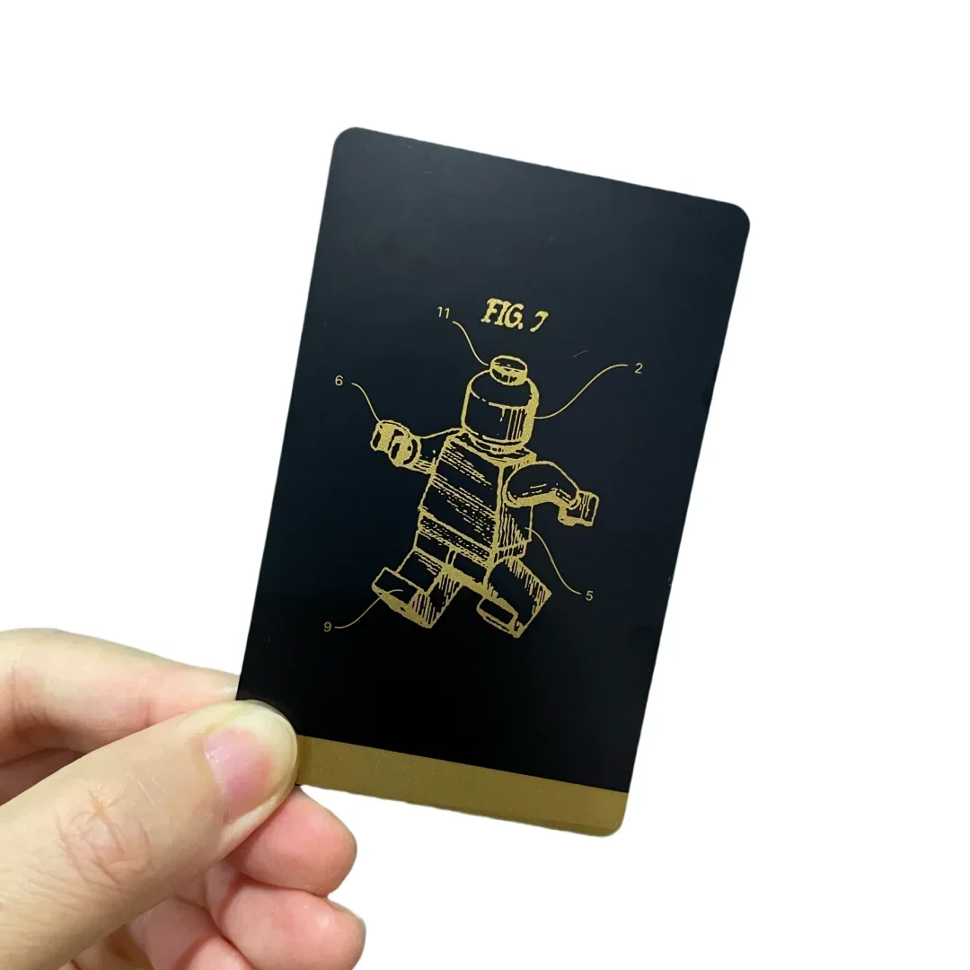 

Premium Matte Black Metal Business Card Stainless Steel Metal Membership Card