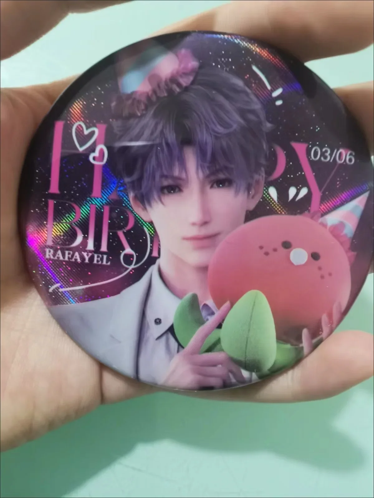 10Pcs/Box Anime Game Love and Deepspace Xavier Zayne Rafayel ralayo Shen Xinghui Li Shen Qi Yu Cosplay Badge Pin Tinplate Brooch