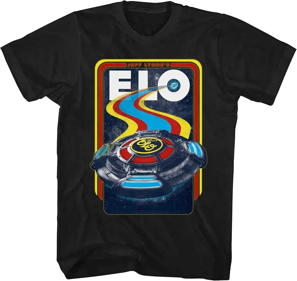 

Vtg Electric Light Orchestra Music Band Cotton Black All Size T Shirt DI051