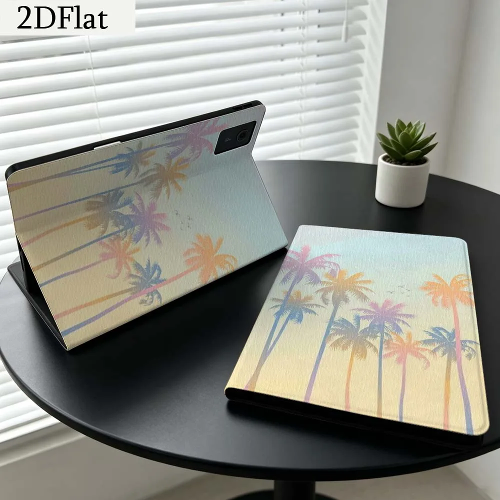 Cartoon Starry Beach Night Gift For Lenovo Xiaoxin Pad Pro Tab K11 K10 Y900 3rd Y700 P11 P12 11.5 12.7 8.8 Inch Tablet Case