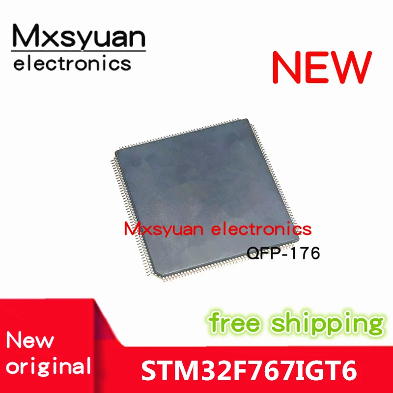 

100% НОВЫЙ 1 шт./лот STM32F767IGT6 STM32F767IGTb LQFP-176 Mxsyuan