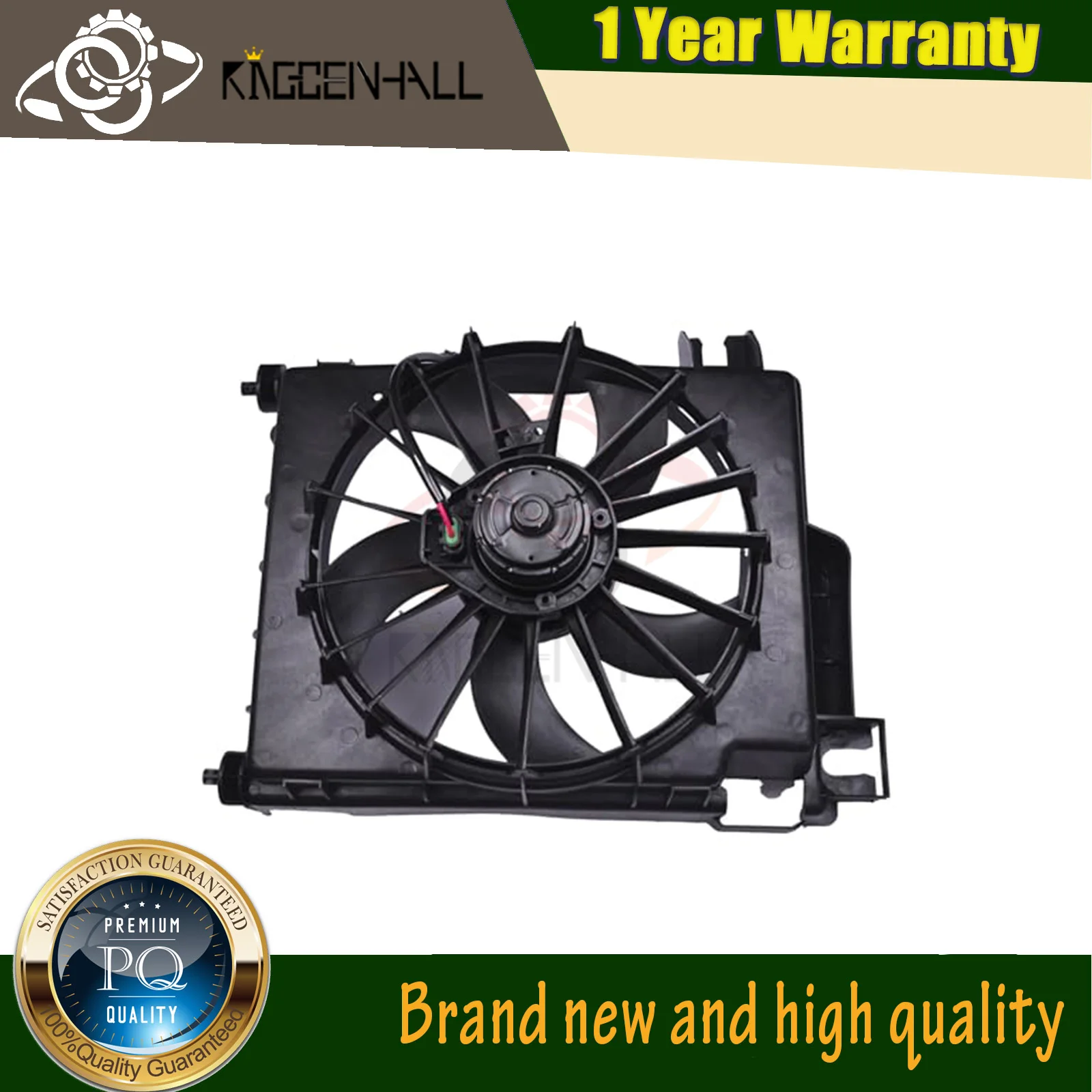 New Cooling Radiator Fan Assembly 5103465AA 68004163AA For DODGE RAM 1500 2500 5080647AB CH3113103 5103464AB 5093760AA 5080646AA