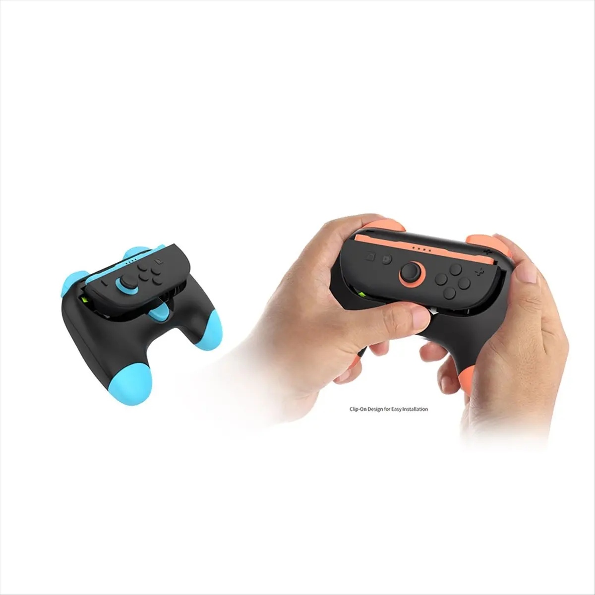 DT81 2PCS Joystick Grip Holder Set for Switch 2 Comfortable Gamepad Controller Bracket with Enhanced Gaming Experience A