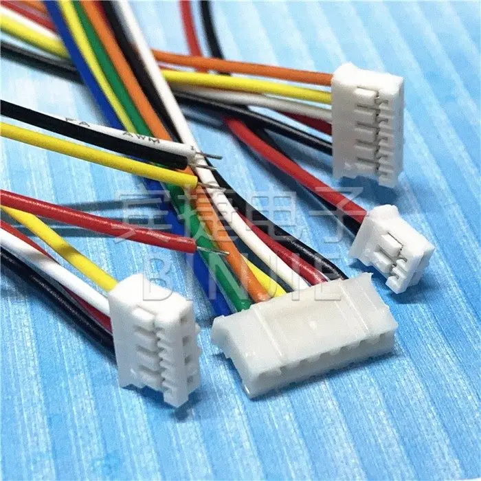 087369, 87369-0200/0300/0400/0500/0600/0700/0800/0900 single/double terminal wire cable 2.0 MM