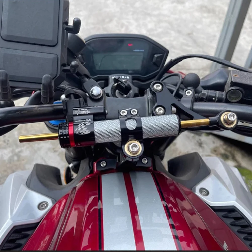 ชุดติดตั้งกันสะบัดแฮนด์มอเตอร์ไซค์ สำหรับ Honda CB650F CB 650F 650 F แบบปรับได้