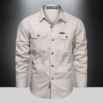 Cotton Cargo Shirt for Men 1
