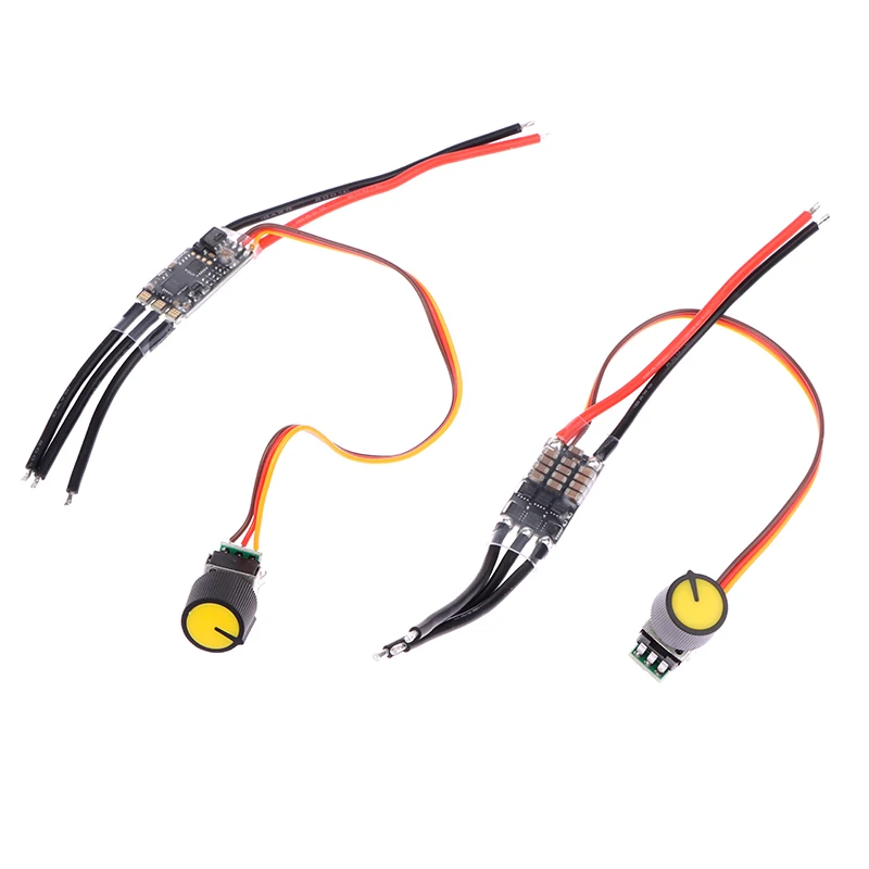 [DC 7-26V Three-phase Brushless Motor Driver DC Motor Drive Board Speed Controller Regulator With Potentiometer For LiPo 2-6S]
