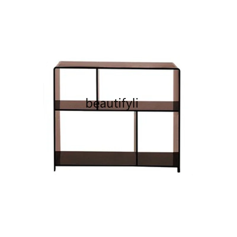 Acrylic Bedside Table Sofa  Cabinet   Cabinet Side Cabinet Household Multifunctional Living Room   Table Bedside