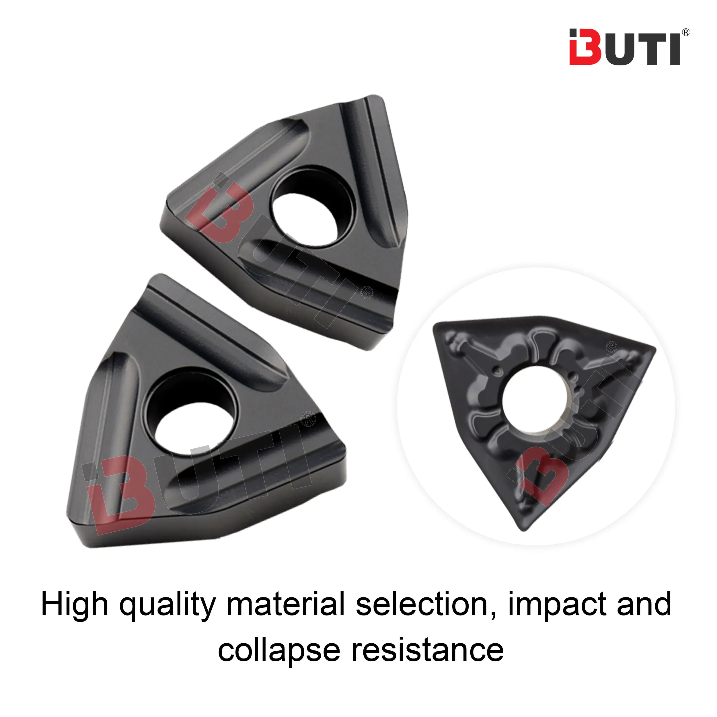 مخرطة CNC قطع إدراج WNMG080404 WNMG080408 WNMG080412 TM L-S R-S HQ CQ PR فتحة نوع تعديل مكونات معالجة إدراج