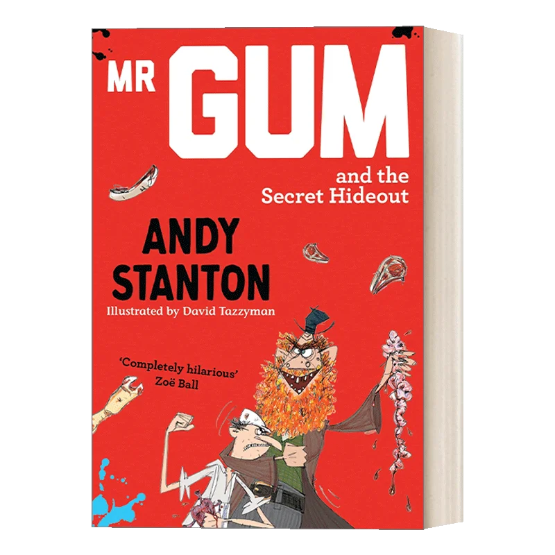 

Mr Gum And The Secret Hideout,Children's aged 6 7 8 9 10 11 English books, Magic Fantasy novels 9781405293761