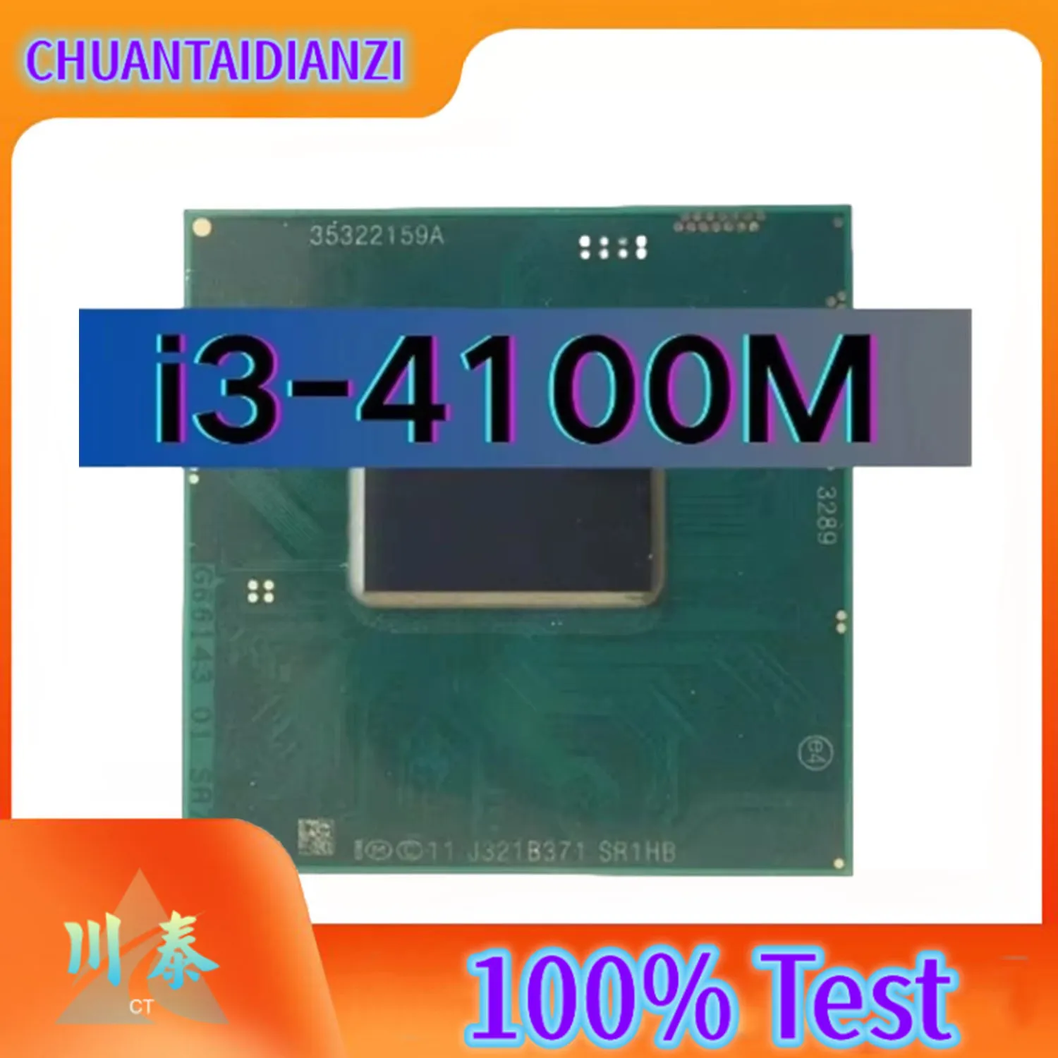 Core i3-4100M i3 4100M SR1HB 2,5 GHz Dual-Core Quad-Thread 3M 37W Soquete G3 / rPGA946B