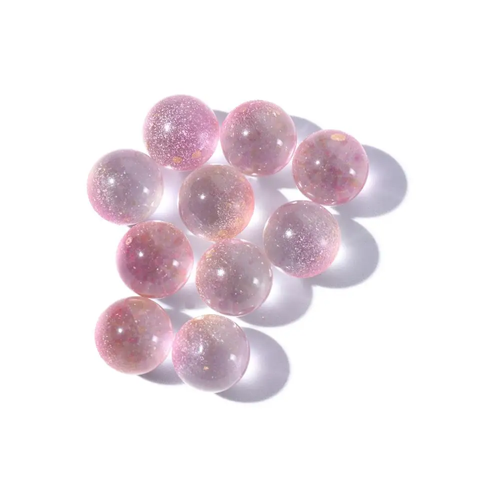 เครื่องลูกปัด Aquarium ของเล่นแจกัน FILLER Bouncing Ball DIY Handmade วัสดุ Pinball เครื่องแก้ว Marbles Luminous Glass Ball