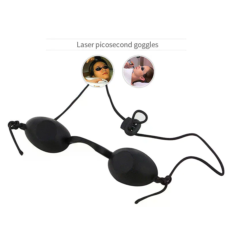 1pc Protective Eyepatch Laser Light Protective Goggles Safety Goggles Ipl Beauty Clinic Silicone Protective Goggles