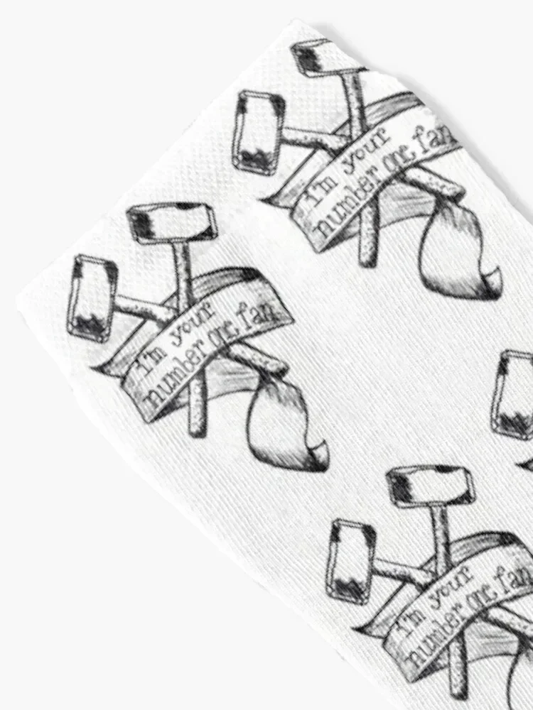 جوارب I'm your number one fan، جوارب رياضية سعيدة مضادة للانزلاق، جوارب نسائية للتسلق للرجال