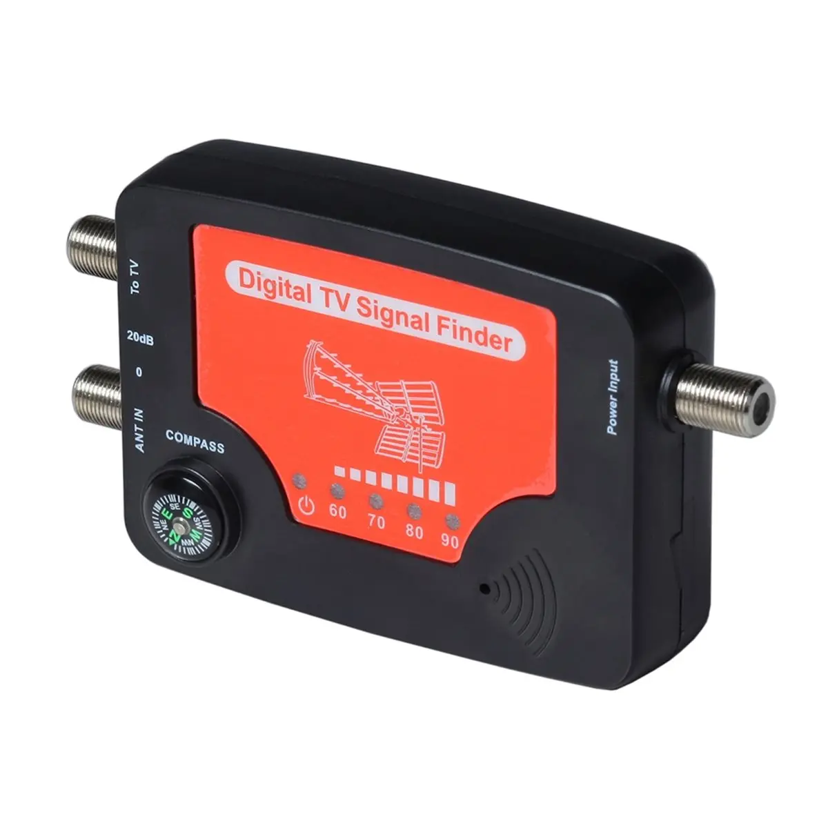 テレビアンテナ信号強度測定器、ledディスプレイメーター（コンパスとアラームブザー付き）、ポータブルデジタルテレビ信号測定器に適合します。