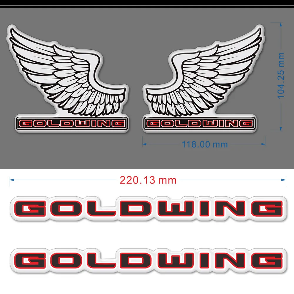 For Honda Goldwing Gold Wing GL1800 1100 1200 1500 Tour F6B GL 1800 Cover Emblem Fairing Stickers Symbol 2018 2019 2020