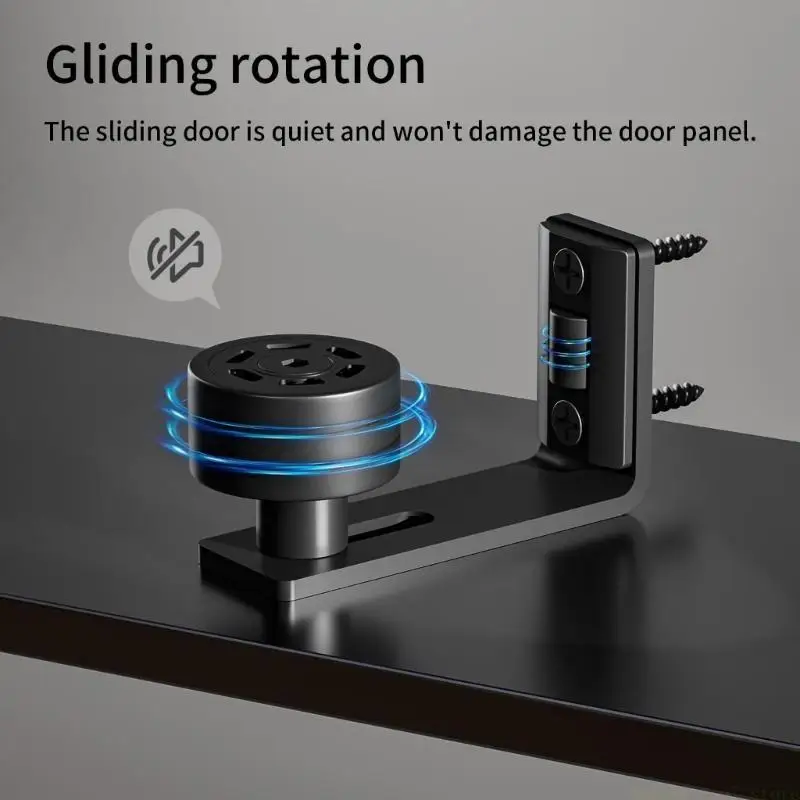 

A2BE Heavy Duty Sliding Door Guide Wheel Roller For Barn Door /2inch - 2inch Thick