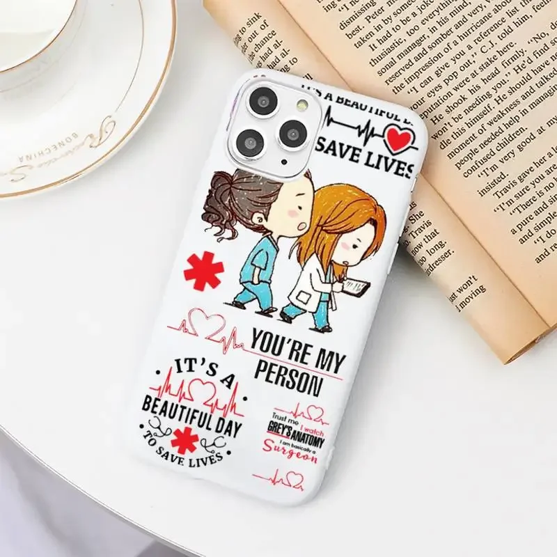 Greys Anatomy You are my person Phone Case For iPhone 11 12 13 14 15 Pro Max 7 8 Plus X XS XR Cover Fundas For iPhone 11 Case