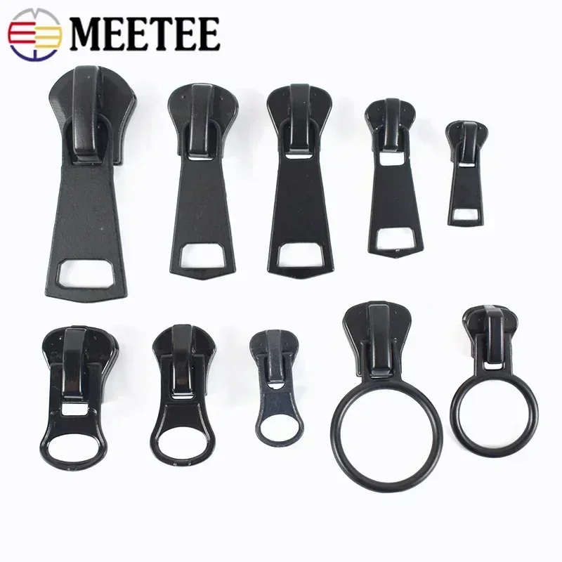 5/10 قطع 3 # 5 # 8 # 10 # 15 # سحاب المتزلجون لسحابات الراتنج الشريط القابلة للاستبدال السوستة رئيس مجتذب معاطف السترة البريدي إصلاح الخياطة الحرفية #1