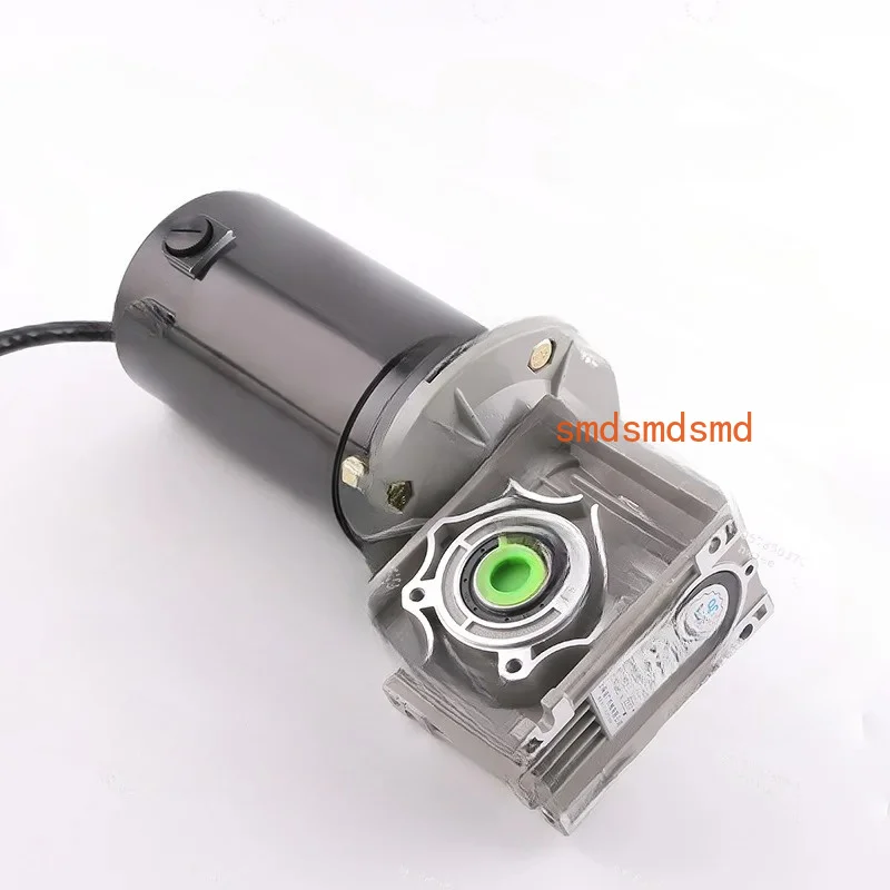 150W permanent magnet synchronous worm gear box motor 25Nm DC brushed geared motor