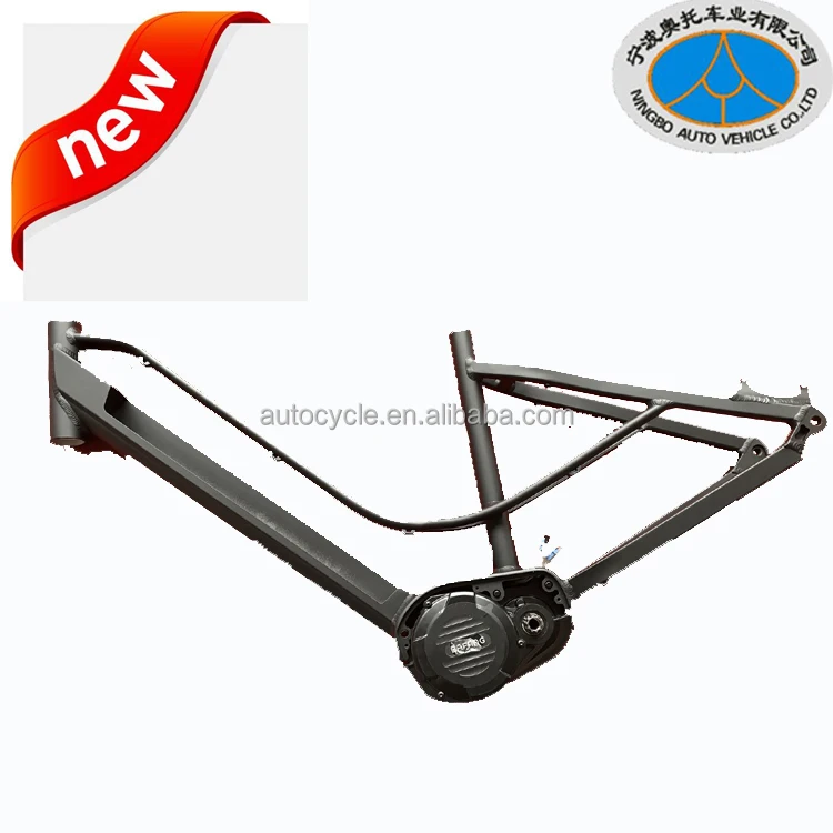 New products customer logo or decal available mid-drive chinese bicycle frame to mount Bafang motor kit 750w/1000w