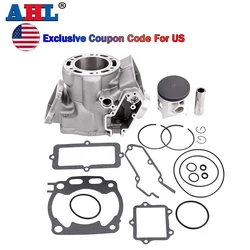 AHL Motorcycle 66.4mm Cylinder Piston Gasket Rebuild Overhaul Kit For YAMAHA YZ250 YZ250G YZ 250 5UP-11311-00-00 1P8-11631-00-A0