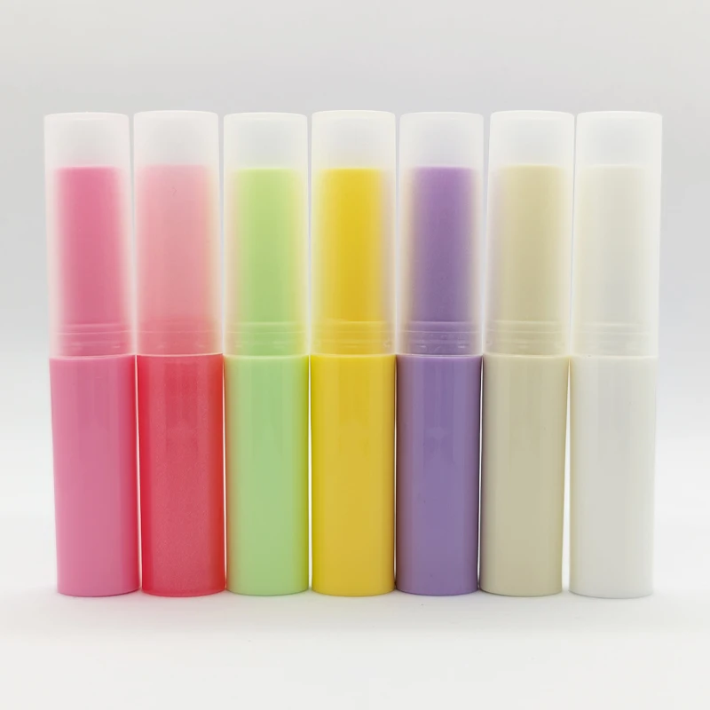 30/50/70pcs 4ml 4g contenitore per balsamo per le labbra con tappi Mini balsamo per le labbra vuoto tubo per rossetto contenitori cosmetici da viaggio portatili